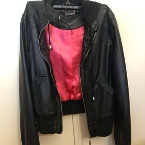 Leather jacket